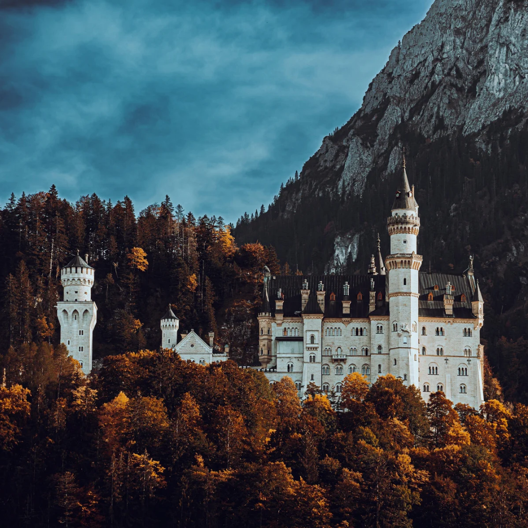 Photographie d'un chateau en Allemagne