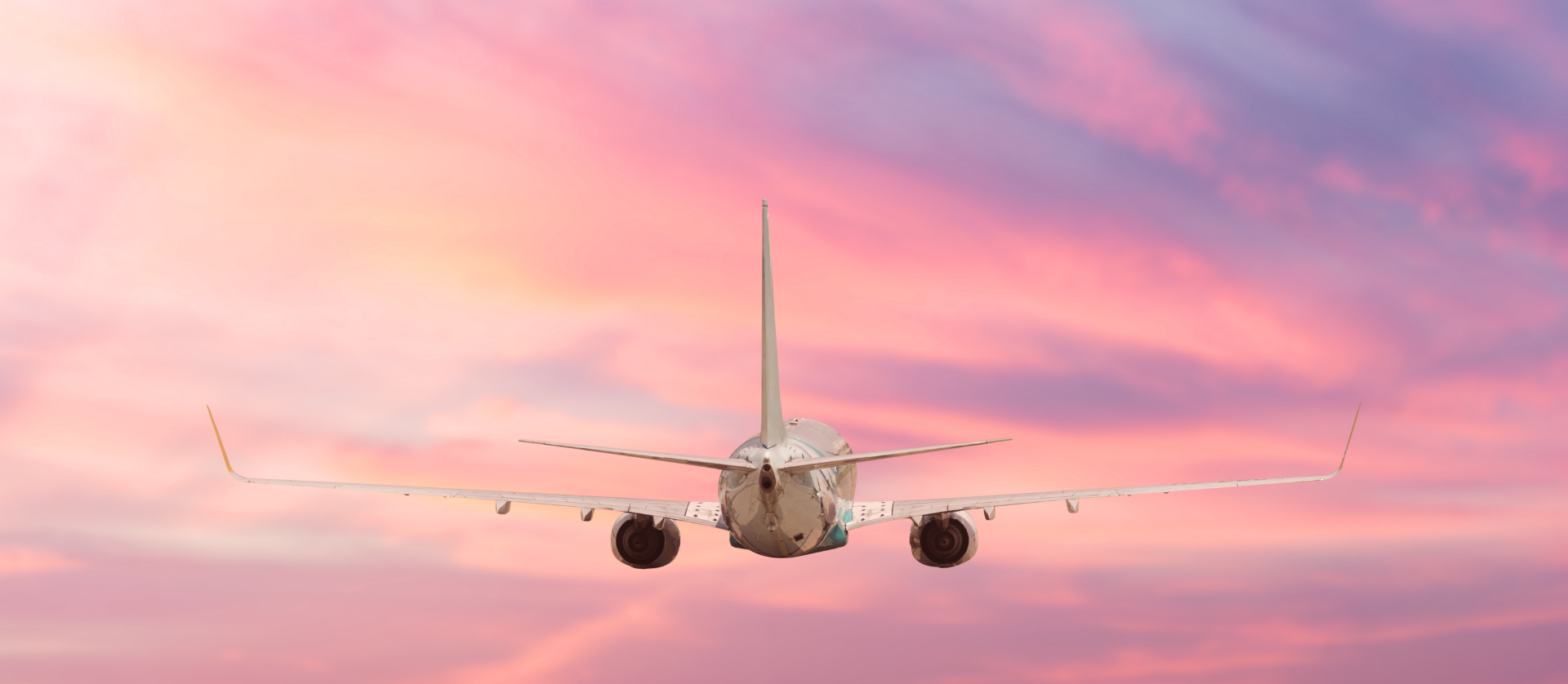 Photographie d'un avion dans le ciel