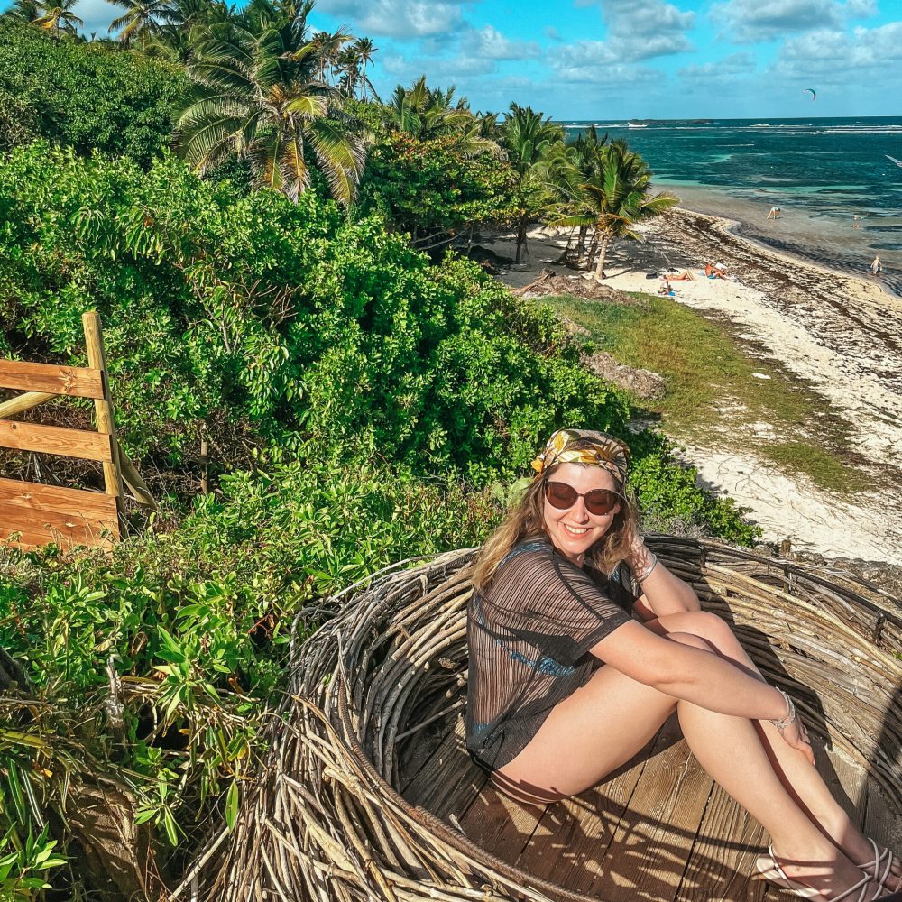 Manon la créatrice de Maui voyages en Martinique